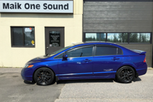 2018 Honda Civic Si with premium window tint